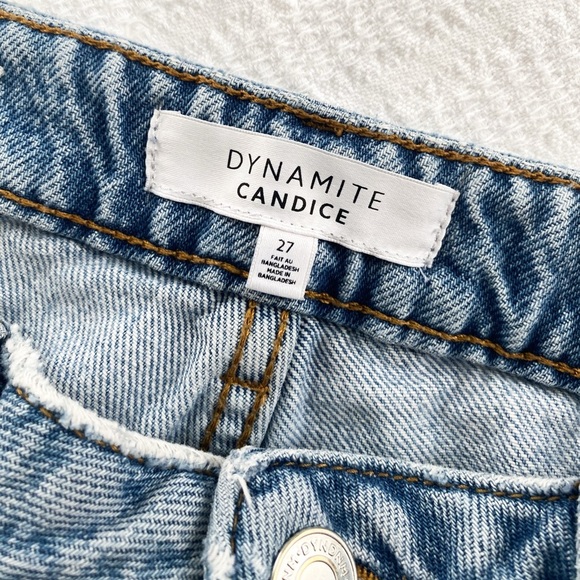 Dynamite Candice Bootcut Jeans - Light Wash - Size 27 (4) - Picture 12 of 13
